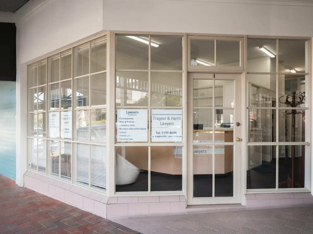 Tragear & Harris Lawyers office, Melrose Street, Sandringham